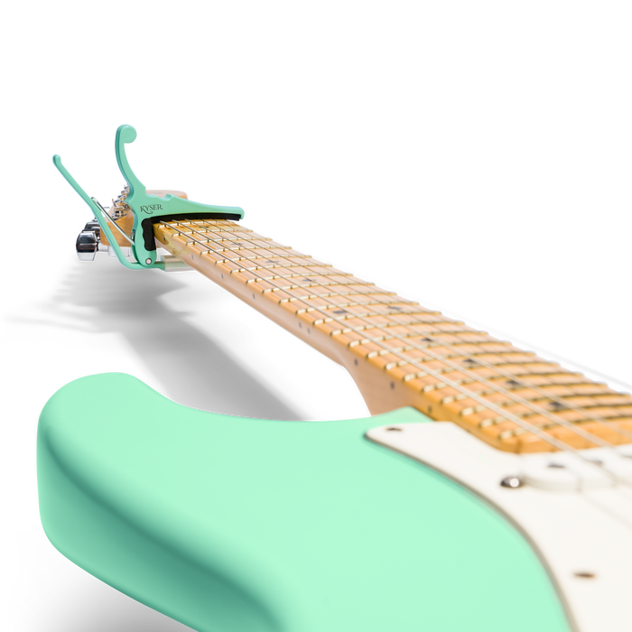 Capotasto KYSER Fender Guitar Capo - Surf Green
