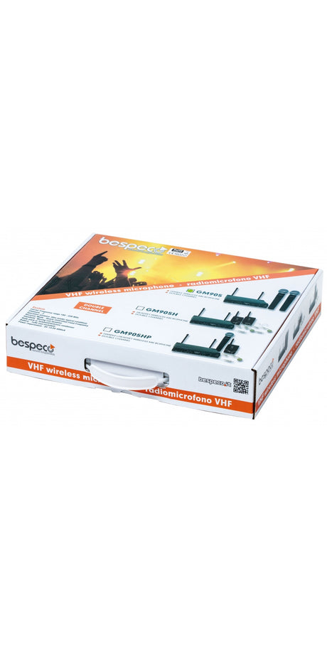 Bespeco radiomicrofono GM905R 2 gelati