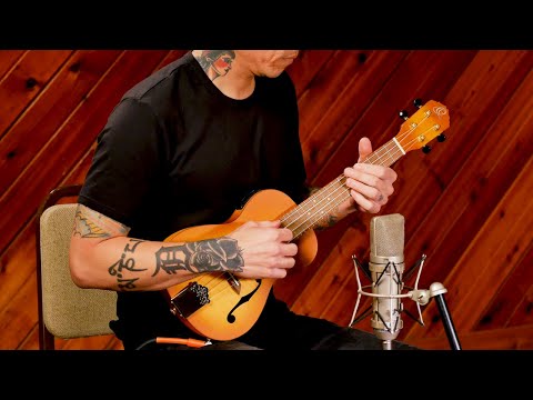 Ortega Rusl-HSB Concert Ukulele - elettrificato