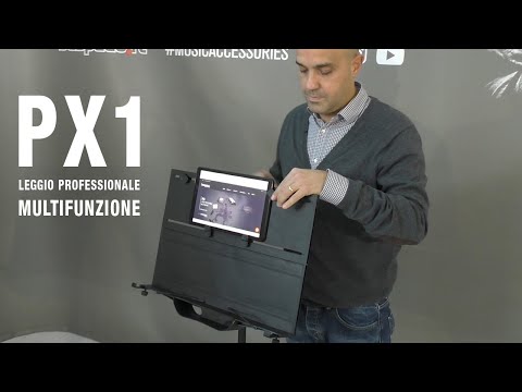 bespeco PX1 - Leggio professionale multifunzione regolabile