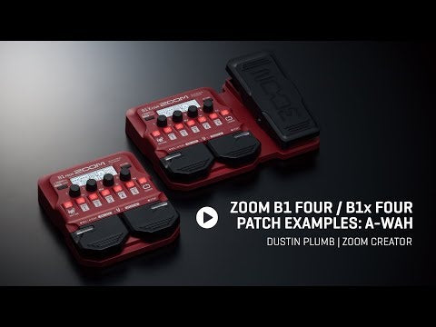 Pedaliera multieffetto per basso Zoom B1 Four