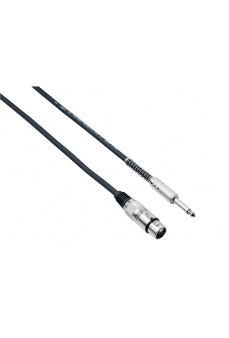 BESPECO IRON POWER  Cavo  microfoni - cannon femmina - jack Ø 6,3 mm  IROMA300 - 3 metri