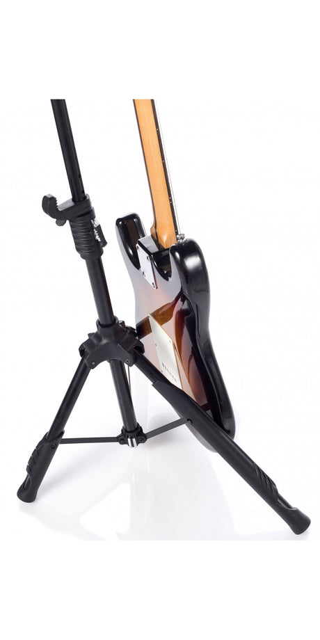 Bespeco KG10 - Supporto alto per chitarra e basso con sistema di bloccaggio
