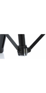 Bespeco KG10 - Supporto alto per chitarra e basso con sistema di bloccaggio