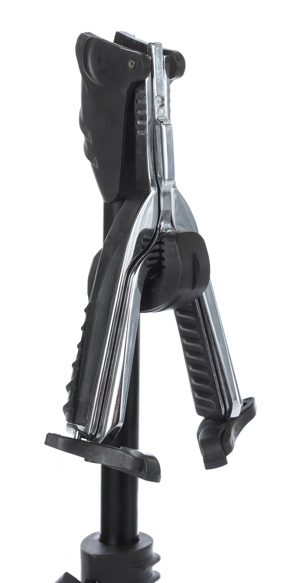 Bespeco KG10 - Supporto alto per chitarra e basso con sistema di bloccaggio