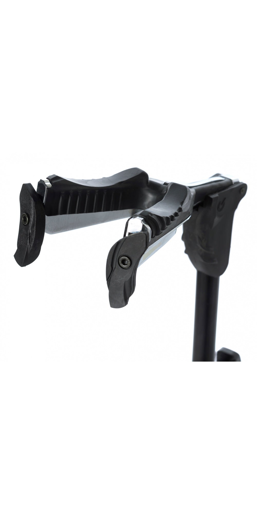 Bespeco KG10 - Supporto alto per chitarra e basso con sistema di bloccaggio