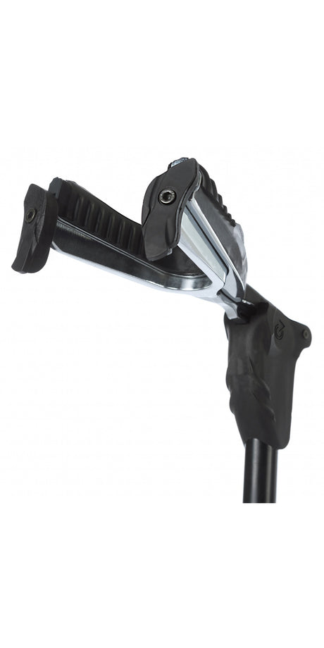 Bespeco KG10 - Supporto alto per chitarra e basso con sistema di bloccaggio