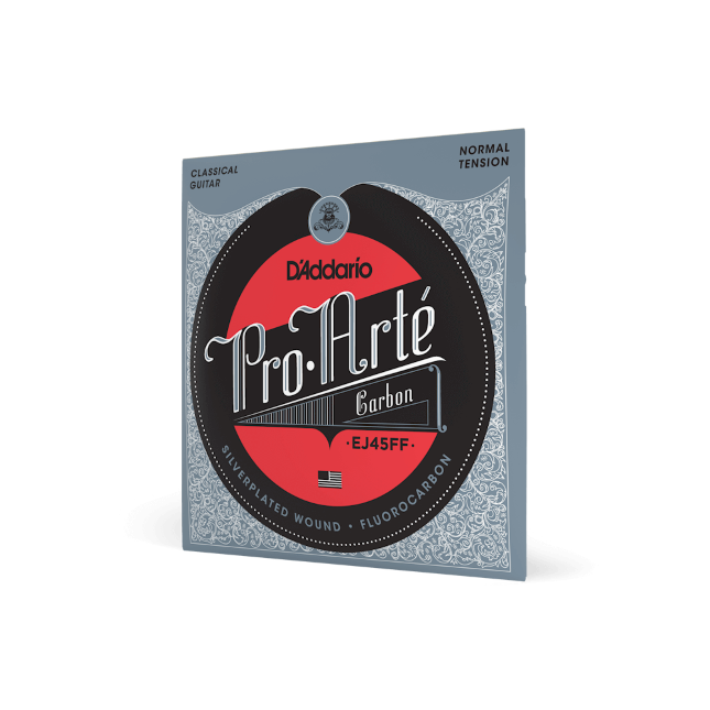 D'Addario EJ45FF Set Corde per chitarra classica Carbonio Normal Tension