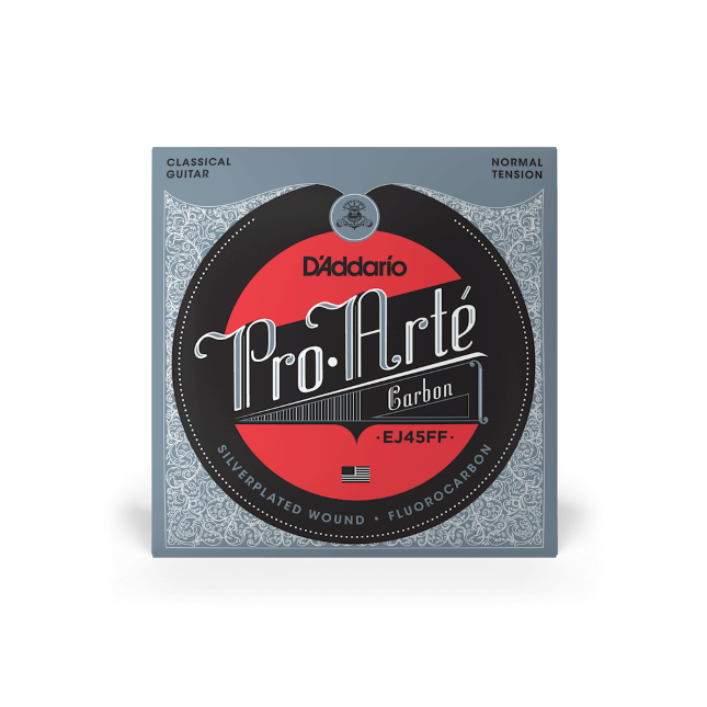 D'Addario EJ45FF Set Corde per chitarra classica Carbonio Normal Tension