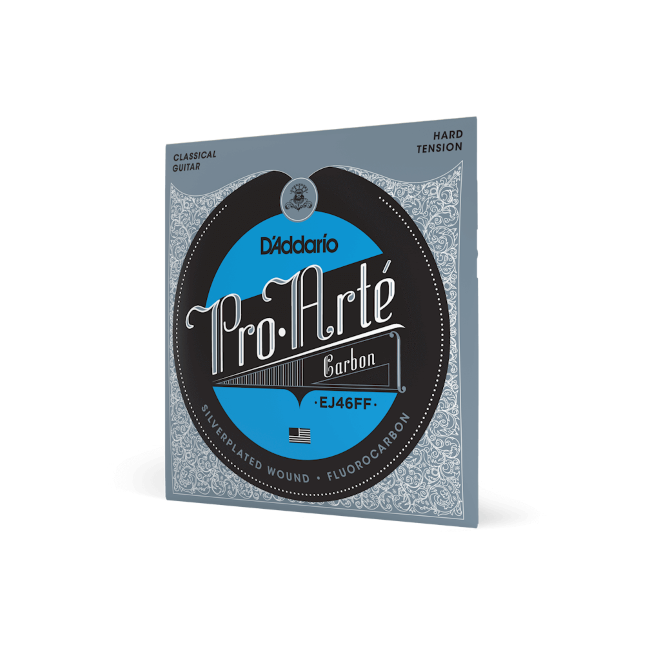 D'ADDARIO EJ46FF Pro-Arté Carbon Hard Tension - muta chitarra classica