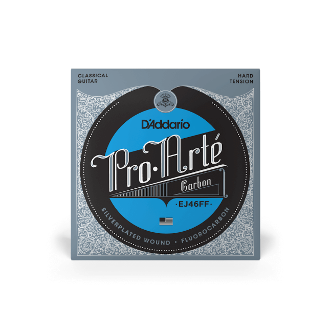 D'ADDARIO EJ46FF Pro-Arté Carbon Hard Tension - muta chitarra classica
