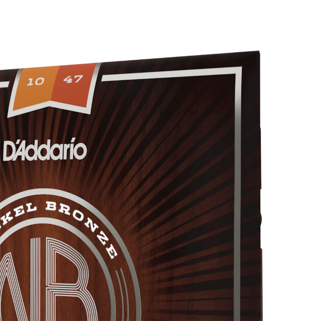 MUTA PER CHITARRA ACUSTICA NB1047 Nichel Bronze 10-47