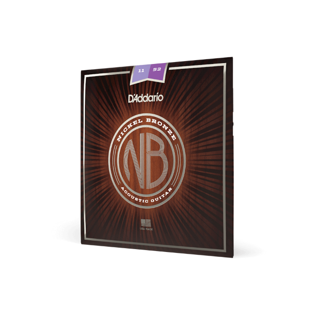 MUTA PER CHITARRA ACUSTICA NB1152 Nichel Bronze 11-52