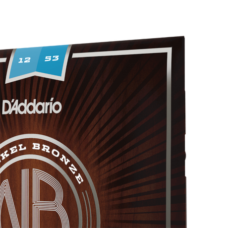 D'addario MUTA PER CHITARRA ACUSTICA NB1253 Nichel Bronze 12-53