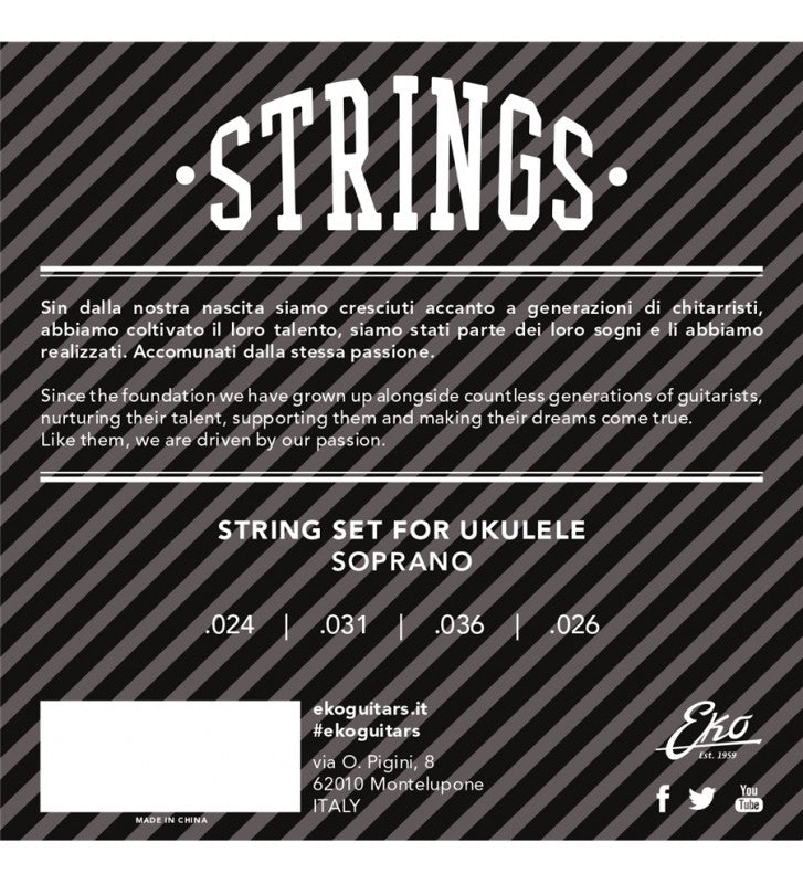 MUTA per Ukulele soprano EKO 00408