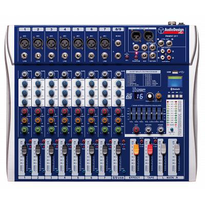MIXER 9 canali USB PAMX2.711 UK Audiodesign