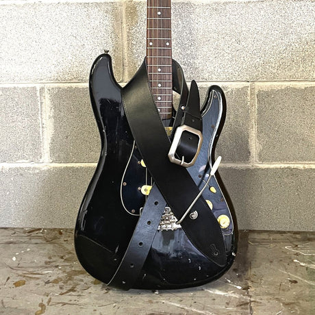 ETABETA GUITAR STRAPS / TRACOLLE PER CHITARRA E BASSO - BLACK NIGHT Guitar Strap | Nero