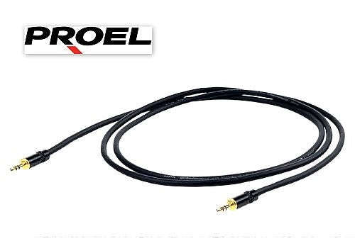PROEL CAVO jack Stereo Ø 3.5 mm  -  jack Stereo Ø 3.5 mm mJ/mJ CHLP175LU3