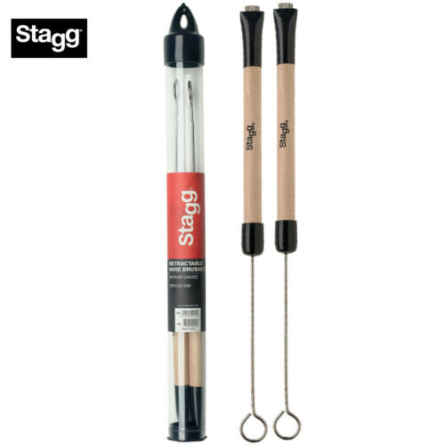 Stagg SBRU20-WM - spazzole in metallo