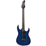 IBANEZ GRX70QA TBB Transparent Blue Burst