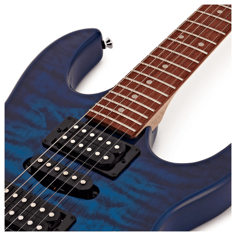 IBANEZ GRX70QA TBB Transparent Blue Burst