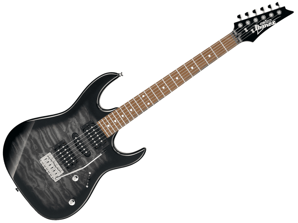 IBANEZ GRX70QA TKS Tasparent Black Sunburst - chitarra elettrica