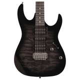 IBANEZ GRX70QA TKS Tasparent Black Sunburst - chitarra elettrica