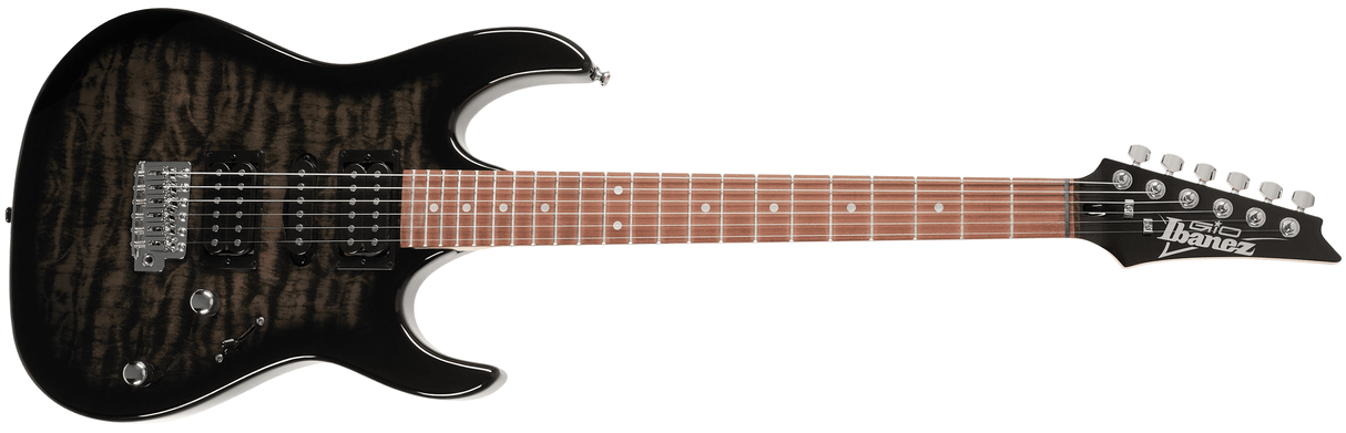 IBANEZ GRX70QA TKS Tasparent Black Sunburst - chitarra elettrica