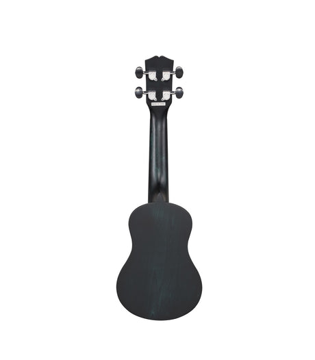 SOUNDSATION  MAUI MHW BK UKULELE SOPRANO NERO CON BORSA