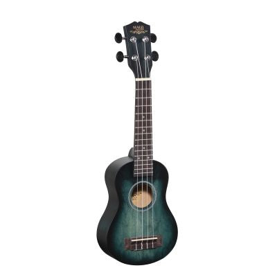 SOUNDSATION MAUI MHW GR UKULELE SOPRANO VERDE CON BORSA