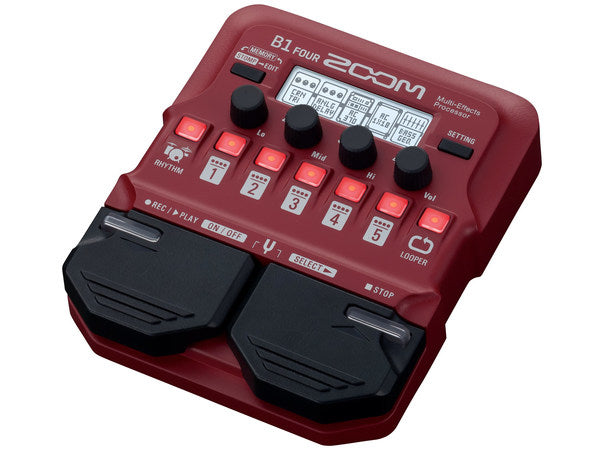 Pedaliera multieffetto per basso Zoom B1 Four